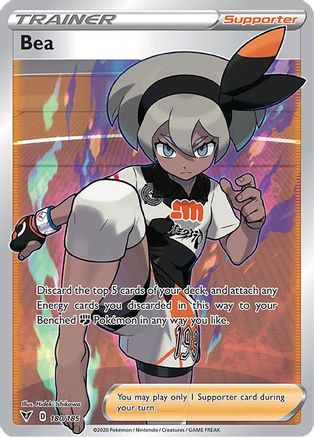 Bea (Full Art) 180/185 [SWSH04 Vivid Voltage]  - Holofoil