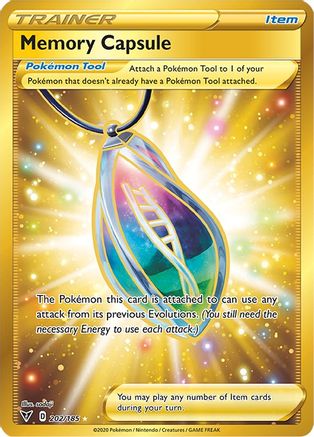 Memory Capsule (Secret) 202/185 [SWSH04 Vivid Voltage]  - Holofoil