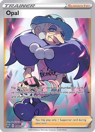 Opal (Full Art) 184/185 [SWSH04 Vivid Voltage]  - Holofoil