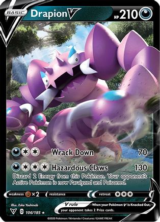 Drapion V 106/185 [SWSH04 Vivid Voltage]  - Holofoil