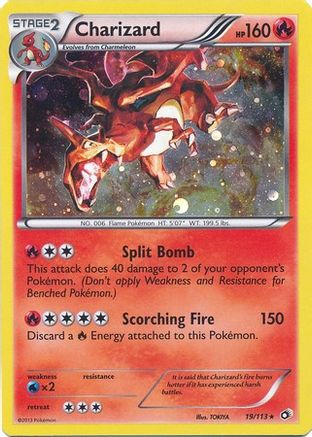 Charizard 019/113 [Miscellaneous Cards & Products]  - Holofoil