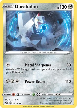 Duraludon SWSH060 [SWSH Sword & Shield Promo Cards]  - Holofoil
