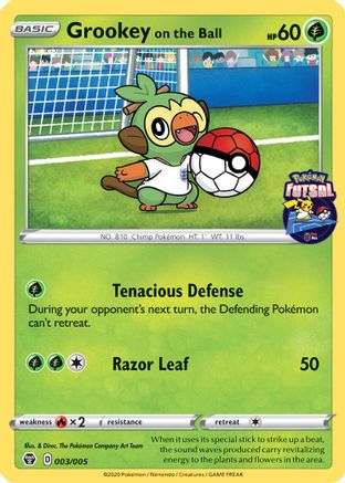 Grookey on the Ball 003/005 [Miscellaneous Cards & Products]