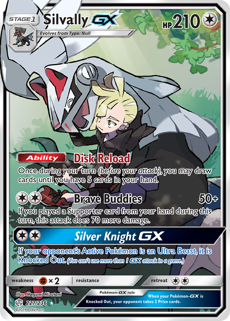 Silvally GX (Full Art) 227/236  - Holofoil