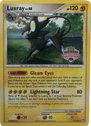 Luxray 007/130 [League & Championship Cards]