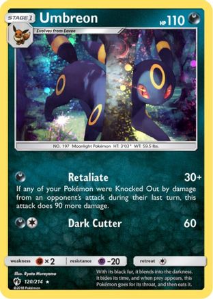 Umbreon 120/214 [Blister Exclusives]  - Holofoil