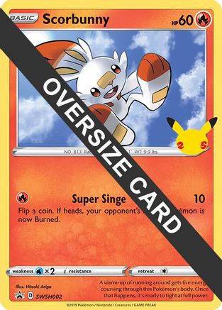 Scorbunny SWSH002 [First Partner Pack]
