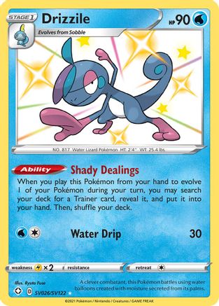Drizzile SV026/SV122 [Shining Fates Shiny Vault]  - Holofoil