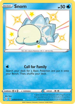 Snom SV033/SV122 [Shining Fates Shiny Vault]  - Holofoil