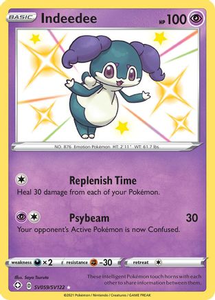 Indeedee SV059/SV122 [Shining Fates Shiny Vault]  - Holofoil