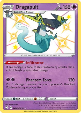 Dragapult SV062/SV122 [Shining Fates Shiny Vault]  - Holofoil