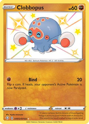 Clobbopus SV072/SV122 [Shining Fates Shiny Vault]  - Holofoil