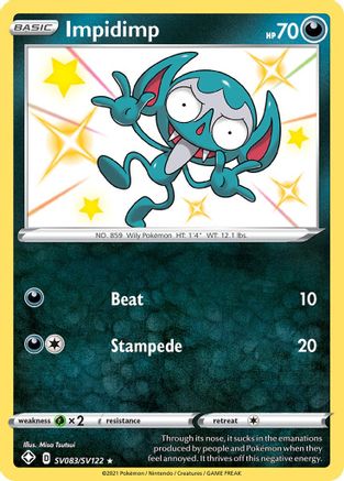 Impidimp SV083/SV122 [Shining Fates Shiny Vault]  - Holofoil