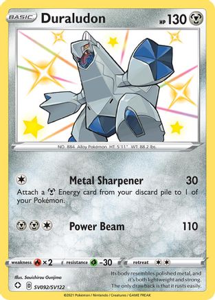 Duraludon SV092/SV122 [Shining Fates Shiny Vault]  - Holofoil