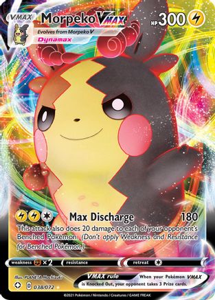 Morpeko VMAX 038/072 [Shining Fates]  - Holofoil