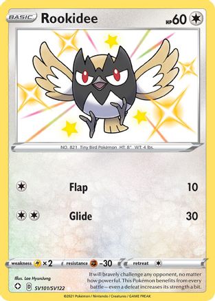 Rookidee SV101/SV122 [Shining Fates Shiny Vault]  - Holofoil