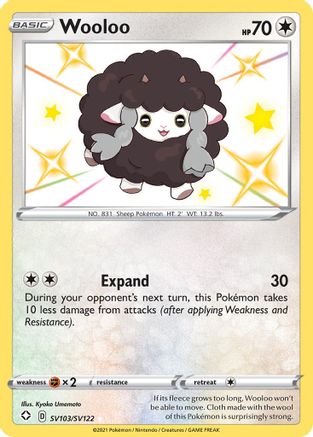 Wooloo SV103/SV122 [Shining Fates Shiny Vault]  - Holofoil