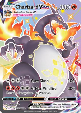 Charizard VMAX SV107/SV122 [Shining Fates Shiny Vault]  - Holofoil