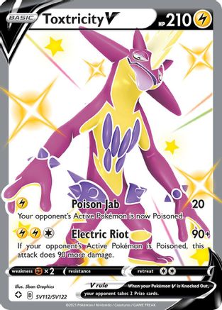 Toxtricity V SV112/SV122 [Shining Fates Shiny Vault]  - Holofoil