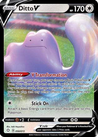 Ditto V 050/072 [Shining Fates]  - Holofoil