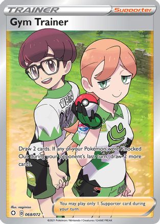Gym Trainer (Full Art) 068/072 [Shining Fates]  - Holofoil