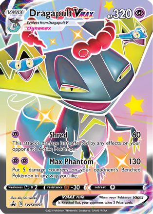 Dragapult VMAX SWSH097 [SWSH Sword & Shield Promo Cards]  - Holofoil