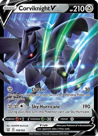 Corviknight V 109/163 [SWSH05 Battle Styles]  - Holofoil