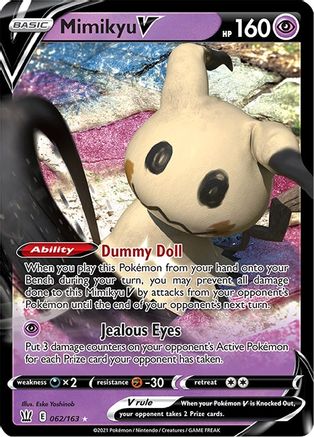 Mimikyu V 062/163 [SWSH05 Battle Styles]  - Holofoil