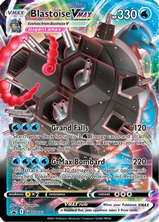 Blastoise VMAX SWSH103 [SWSH Sword & Shield Promo Cards]  - Holofoil