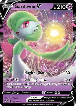 Gardevoir V SWSH105 [SWSH Sword & Shield Promo Cards]  - Holofoil