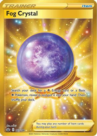Fog Crystal (Secret) 227/198 [SWSH06 Chilling Reign]  - Holofoil