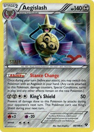 Aegislash 086/146 [XY Promos]  - Holofoil