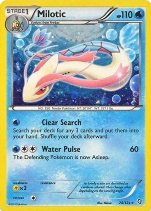 Milotic 028/124 [Blister Exclusives]  - Holofoil