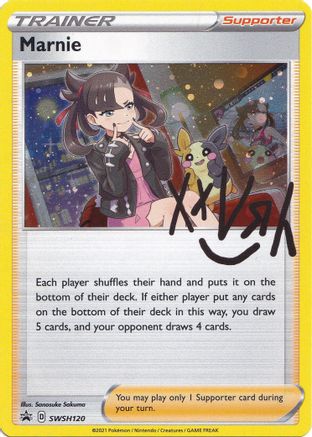 Marnie SWSH120 [SWSH Sword & Shield Promo Cards]  - Holofoil