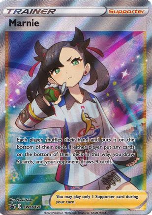 Marnie SWSH121 [SWSH Sword & Shield Promo Cards]  - Holofoil