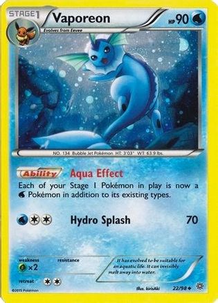 Vaporeon 022/98 [Miscellaneous Cards & Products]  - Holofoil