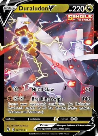 Duraludon V 122/203 [SWSH07 Evolving Skies]  - Holofoil