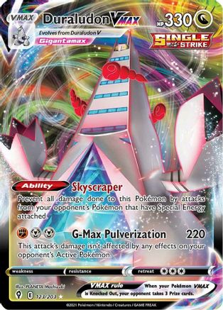 Duraludon VMAX 123/203 [SWSH07 Evolving Skies]  - Holofoil