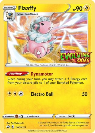 Flaaffy SWSH122 [SWSH Sword & Shield Promo Cards]  - Holofoil