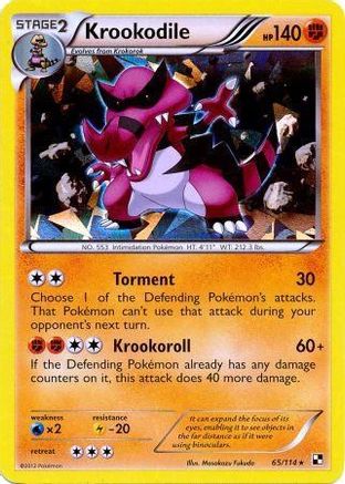 Krookodile 065/114 [Blister Exclusives]  - Holofoil