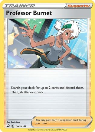 Professor Burnet SWSH167 [SWSH Sword & Shield Promo Cards]