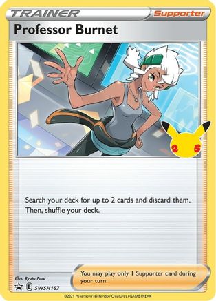 Professor Burnet SWSH167 [SWSH Sword & Shield Promo Cards]