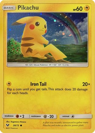 Pikachu 028/73 [Miscellaneous Cards & Products]  - Holofoil