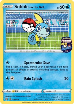 Sobble on the Ball 005/005 [Miscellaneous Cards & Products]