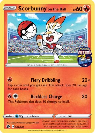 Scorbunny on the Ball 004/005 [Miscellaneous Cards & Products]