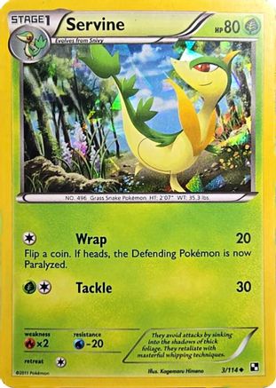 Servine 003/114 [Miscellaneous Cards & Products]  - Holofoil