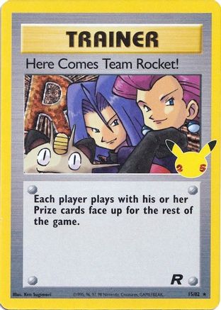 Here Comes Team Rocket! 015 [Celebrations Classic Collection]  - Holofoil