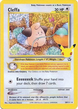 Cleffa 020/111 [Celebrations Classic Collection]  - Holofoil