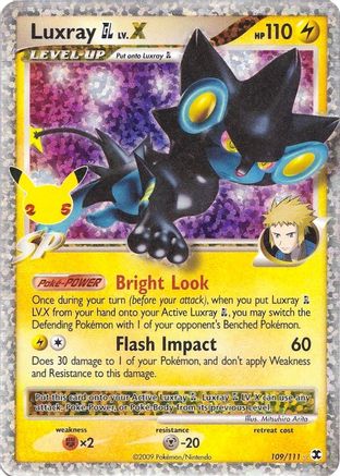 Luxray GL LV.X 109/111 [Celebrations Classic Collection]  - Holofoil