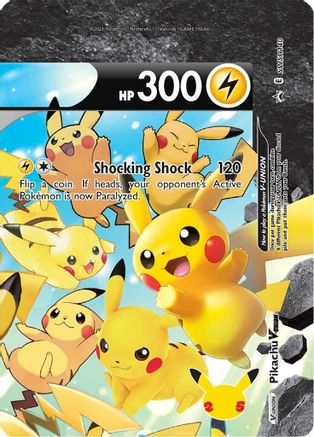 Pikachu V SWSH140 [SWSH Sword & Shield Promo Cards]  - Holofoil
